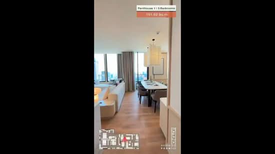 Noble Form Thonglor, Bangkok, Sukhumvit 55, Khlong Tan Nua, Watthana, Bangkok, 3 Bedrooms, 151 sqm, Condo For Sale, by Thai Real Estate Broker Association (TREBA), 500431573 - DDproperty.com