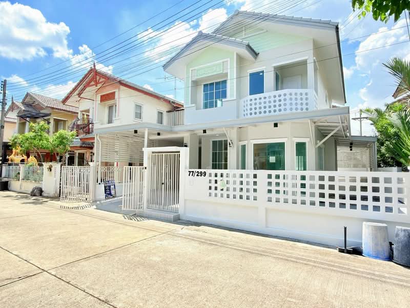 Baan Fah Piyarom - Lumlukka Klong 6, Pathum Thani, Lam Luk Ka Road, Khlong 6 (Exit), Bung Kham Proi, Lam Luk Ka, Pathum Thani, 4 Bedrooms, 160 sqm, Semi-Detached House (Twin House) For Sale, by นภัสศรณ์ วงศ์สินไทยกร (นันท์), 500432367 - DDproperty.com