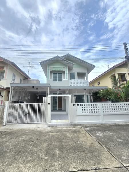 Baan Fah Piyarom - Lumlukka Klong 6 : บ้านฟ้าปิยรมย์ รังสิต - ลำลูกกา คลอง 6, ปทุมธานี, ถนนลำลูกกา คลอง 6 (ออก), บึงคำพร้อย, ลำลูกกา, ปทุมธานี, 160 ตร.ม., บ้านแฝด ขาย, โดย นภัสศรณ์ วงศ์สินไทยกร (นันท์), 500432367 - DDproperty.com
