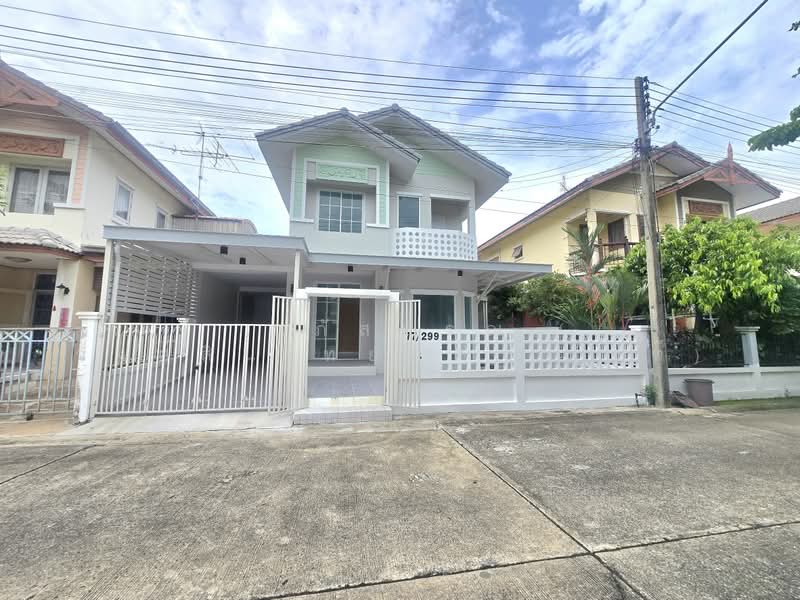 Baan Fah Piyarom - Lumlukka Klong 6 : บ้านฟ้าปิยรมย์ รังสิต - ลำลูกกา คลอง 6, ปทุมธานี, ถนนลำลูกกา คลอง 6 (ออก), บึงคำพร้อย, ลำลูกกา, ปทุมธานี, 160 ตร.ม., บ้านแฝด ขาย, โดย นภัสศรณ์ วงศ์สินไทยกร (นันท์), 500432367 - DDproperty.com