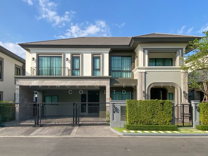 Grand Bangkok Boulevard Krungthepkritha, Bangkok, Srinakarin-Romklao Road, Khlong Sam Prawet, Lat Krabang, Bangkok, 4 Bedrooms, 447 sqm, Single Detached House For Rent, by Princeton Estate Co.,Ltd., 500432388 - DDproperty.com