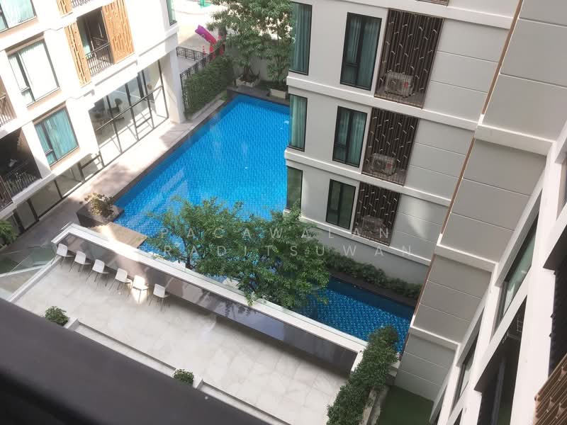 Maestro 14 Siam-Ratchathewi, Bangkok, Soi Phaya Nak, Thanon Phetchaburi, Ratchathewi, Bangkok, 1 Bedroom, 27 sqm, Condo For Rent, by Pacawalan Praditsuwan, 500432604 - DDproperty.com