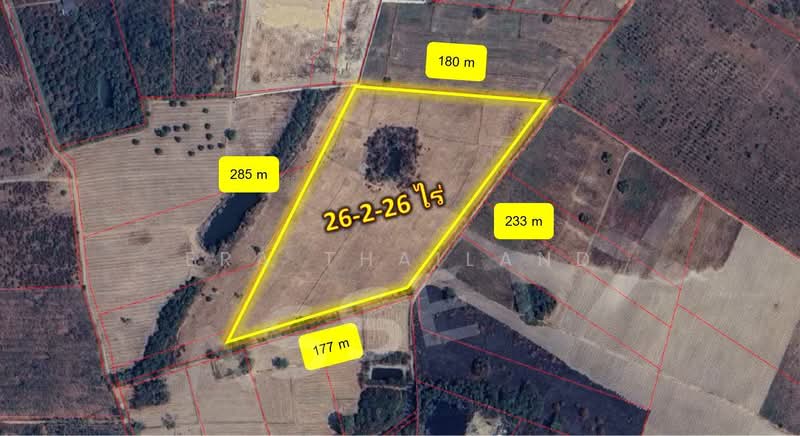 ขายที่ดินผังสีม่วงลาย 26 ไร่ 2 งาน 26 ตร.ว. ใกล้นิคม Apex Green ฉะเชิงเทรา, ฉะเชิงเทรา, แปลงยาว, ฉะเชิงเทรา, 42,504 ตร.ม., Land ขาย, โดย ERA Thailand, 500432761 - DDproperty.com