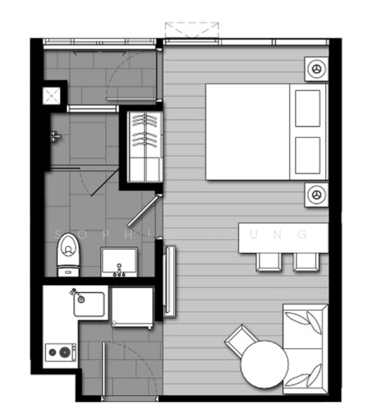 IDEO Q Victory, Bangkok, 9 Phaya Thai Road, Thanon Phaya Thai, Ratchathewi, Bangkok, Studio, 30 sqm, Condo For Rent, by Sophia Leung, 500432845 - DDproperty.com