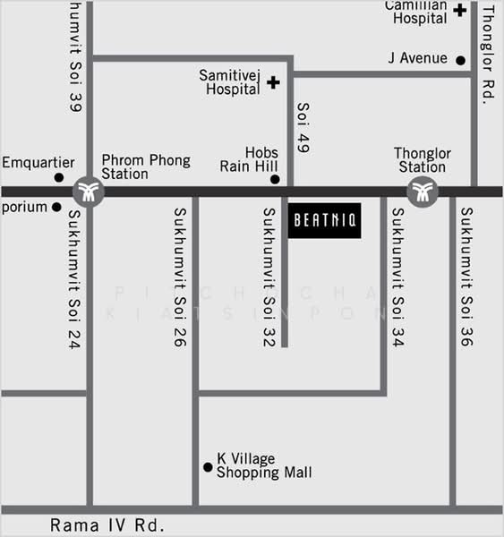 BEATNIQ Sukhumvit 32, Bangkok, Soi Sukhumvit 32, Sukhumvit Road, Khong Tan, Khlong Toei, Bangkok, 1 Bedroom, 58 sqm, Condo For Rent, by Pitchocha Kiatsinpon, 500432972 - DDproperty.com