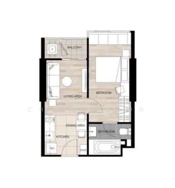 Oka Haus Sukhumvit 36, Bangkok, 3399 Rama 4 Road, Khong Tan, Khlong Toei, Bangkok, 1 Bedroom, 35 sqm, Condo For Sale, by Tarit Chinsomboon, 500433303 - DDproperty.com