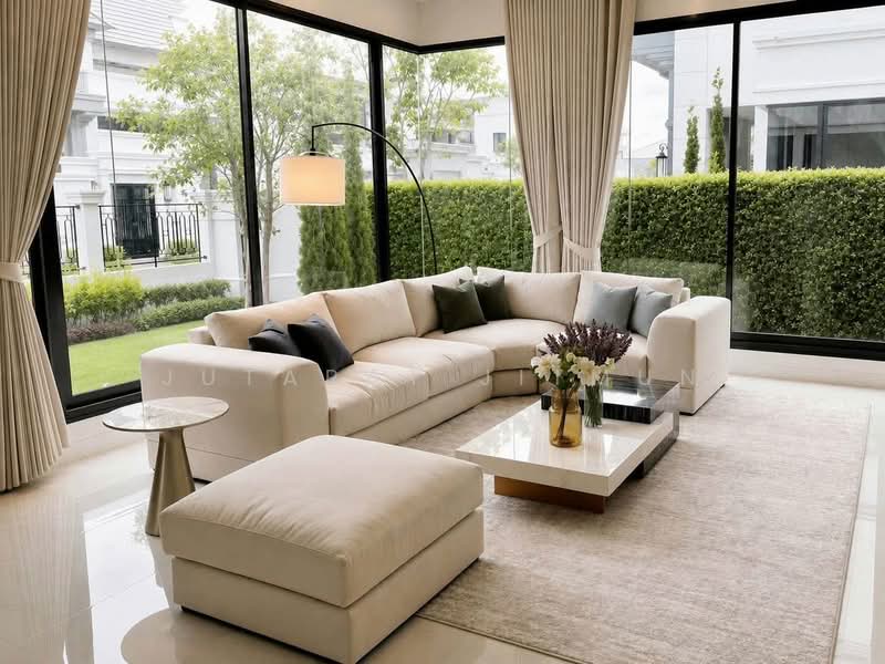 Narasiri Phahol-Watcharapol, Bangkok, Tha Rang, Bang Khen, Bangkok, 4 Bedrooms, 412 sqm, Single Detached House For Rent, by Jutarat Jitmun, 500433338 - DDproperty.com
