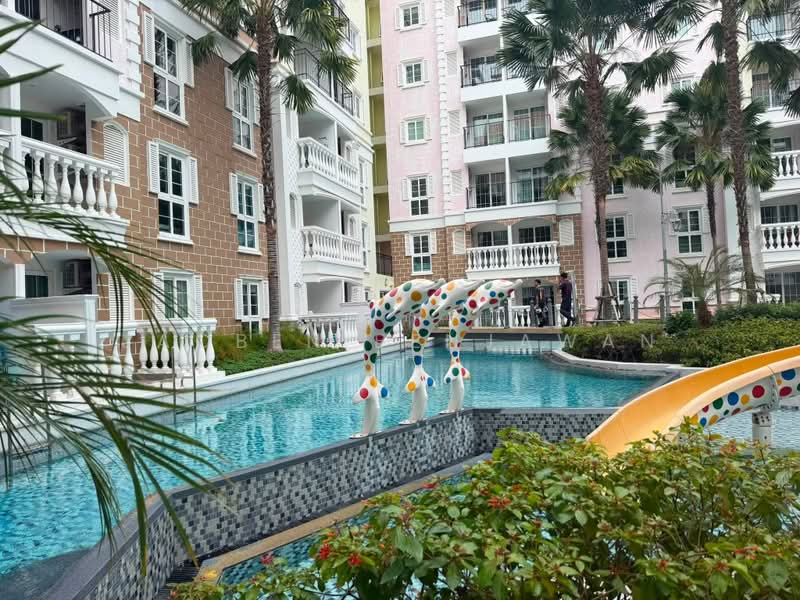 Seven Seas Cote d'Azur, Chon Buri (Pattaya), 46 7 Soi Na Jomtien 8, Nong Pru, Bang Lamung (Pattaya), Chon Buri (Pattaya), 1 Bedroom, 35 sqm, Condo For Rent, by JaoBen Benjawan, 500433348 - DDproperty.com