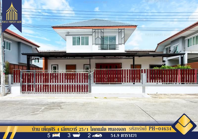เพ็ญศิริ 4, กรุงเทพ, โคกแฝด, หนองจอก, กรุงเทพ, 150 ตร.ม., บ้านเดี่ยว ขาย, โดย ปภัชญา ธนัตถ์ภรณ์, 500433435 - DDproperty.com