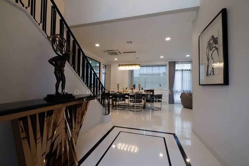 Nantawan Rama 9 - New Krungthepkreetha, Bangkok, Saphan Sung, Bangkok, 4 Bedrooms, 378 sqm, Single Detached House For Rent, by Woraruethai Klumbun, 500433912 - DDproperty.com