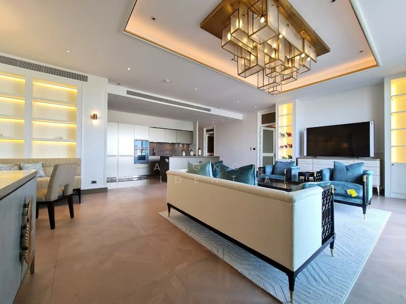 The Residences At Mandarin Oriental, Bangkok, 117 Charoen Nakorn Road, Khlong Ton Sai, Khlong San, Bangkok, 3 Bedrooms, 223 sqm, Condo For Rent, by Bangkok Residential, 500434191 - DDproperty.com