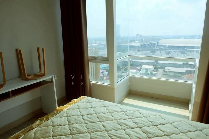 M Society, Nonthaburi, Soi Mu Ban Mueang Thong Thani Khrongkan 6 Soi B 2, Ban Mai, Pak Kret, Nonthaburi, 2 Bedrooms, 50 sqm, Condo For Rent, by Living Real Estates, 500434356 - DDproperty.com