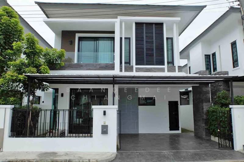 A house for rent near Lanna Hospital, Chiang Mai Rental Price: 25,000THB/month Property ID: No.4H013, Chiang Mai, Pa Tun, Muang Chiang Mai, Chiang Mai, 3 Bedrooms, 150 sqm, Single Detached House For Rent, by Baandeedee Chiangmai, 500435104 - DDproperty.com