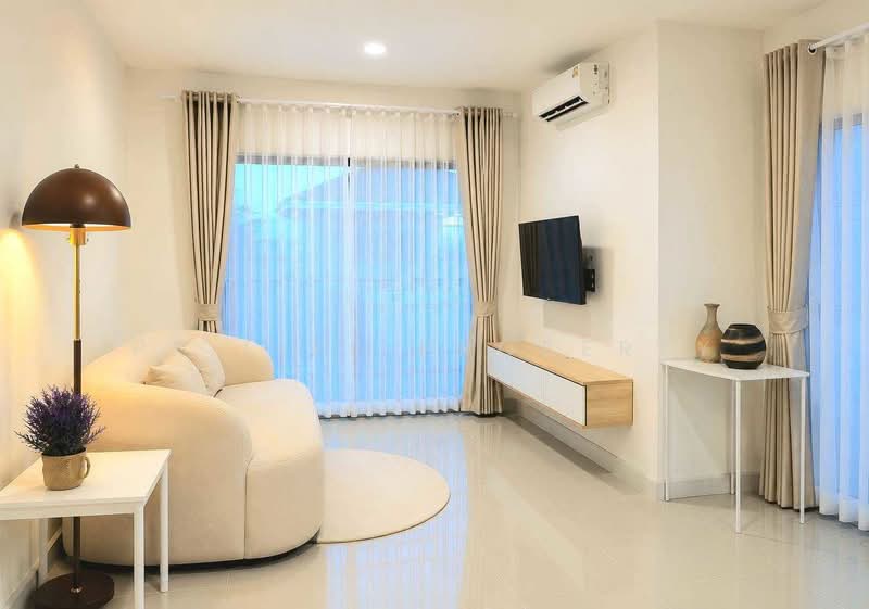 12R0610 This house for rent 3 bedroom 2 bathroom 27,000/month at thalang have fully furnished, Phuket, Thep Krasattri, Thalang, Phuket, 3 Bedrooms, 90 sqm, Semi-Detached House (Twin House) For Rent, by PK LIFE Property, 500435785 - DDproperty.com
