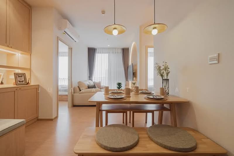 Maru Ekkamai 2, Bangkok, 70-5 Sukhumvit 63 Road, Phra Kanong Nua, Watthana, Bangkok, 2 Bedrooms, 60 sqm, Condo For Rent, by Jurarat Srichat, 500435807 - DDproperty.com