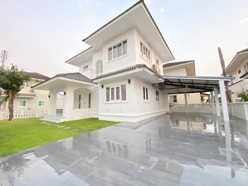 A house for rent near Central Festival Chiang Mai, Rental Price: 28,000 THB / month No.6H173, Chiang Mai, San Sai Noi, San Sai, Chiang Mai, 4 Bedrooms, 150 sqm, Single Detached House For Rent, by Baandeedee Chiangmai, 500436133 - DDproperty.com