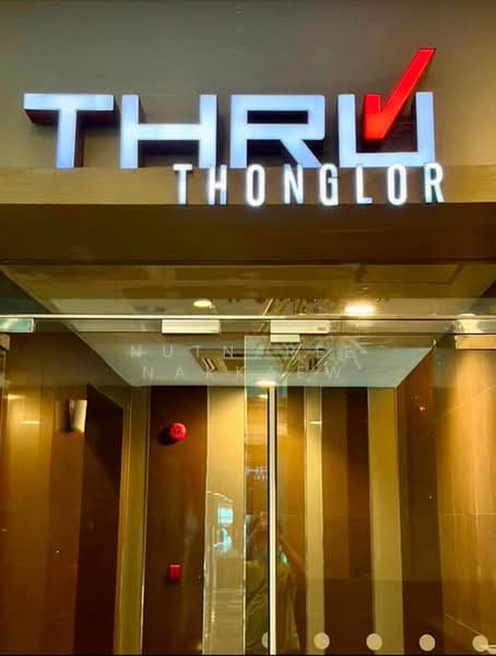 Thru Thonglor, Bangkok, Petchaburi Road, Bang Kapi, Huai Khwang, Bangkok, 1 Bedroom, 37 sqm, Condo For Rent, by Nutnaree Nakkaew, 500436857 - DDproperty.com