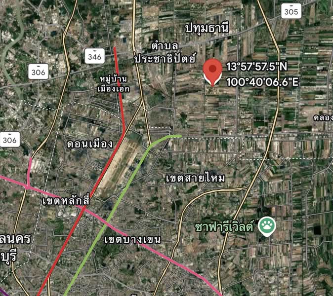 Villaggio Rangsit-Klong 3 : วิลเลจจิโอ รังสิต-คลอง 3, ปทุมธานี, ถนนชลมาร์คพิจารณ์, ลาดสวาย, ลำลูกกา, ปทุมธานี, 72 ตร.ม., ทาวน์เฮ้าส์ ขาย, โดย วสันต์ วะสะติ, 500437082 - DDproperty.com