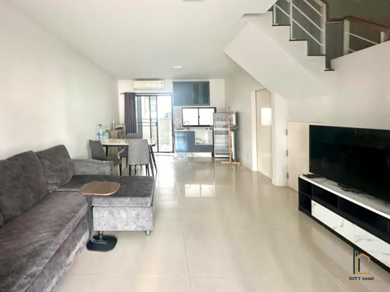 Baan Klang Muang Srinakarin – Onnut, Bangkok, 174 Soi On Nut 70/1, Prawet, Bangkok, 3 Bedrooms, 141 sqm, Townhouse For Rent, by Metas M, 500437132 - DDproperty.com