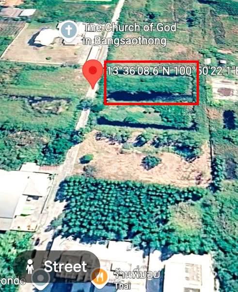 Land for sale 2 Rai near Abac 2 University price Total 10,400,000 Baht, Samut Prakan, บางนาตราด กม.26 ซอยกรมที่ดินบางพลี, Bang Bo, Bang Bo, Samut Prakan, , 3,200 sqm, Land For Sale, by Thanatsorn Hongmanop, 500437217 - DDproperty.com