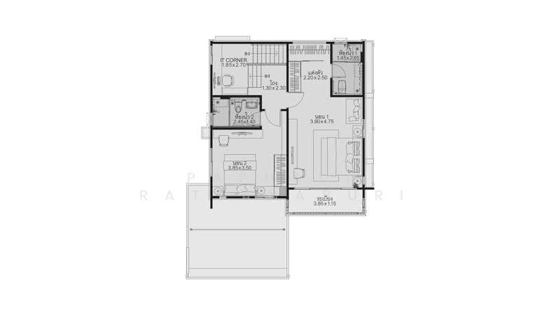 Mantana Motorway-New Krungthepkreetha, Bangkok, Phatthana Chonnabot 4 Road, Khlong Song Ton Nun, Lat Krabang, Bangkok, 3 Bedrooms, 158 sqm, Single Detached House For Sale, by Paphada Rattanaburi, 500437505 - DDproperty.com