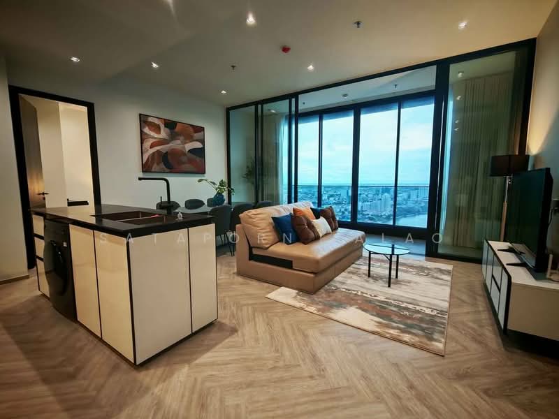 Chapter Charoennakhon–Riverside, Bangkok, Charoennakorn Road, Bang Lam Phu Lang, Khlong San, Bangkok, 2 Bedrooms, 78 sqm, Condo For Rent, by Sataporn Jalao, 500437555 - DDproperty.com