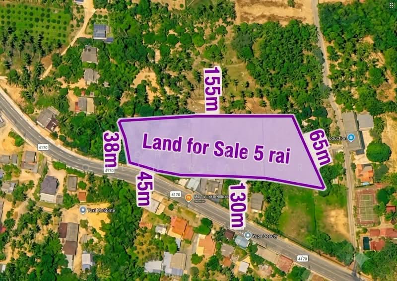 land for sale in Samui, Surat Thani, Taling Ngam, Ko Samui, Surat Thani, , 8,206 sqm, Land For Sale, by chotika onlinerealtor, 500437630 - DDproperty.com