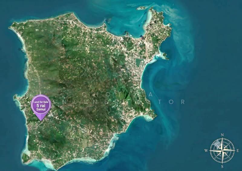 land for sale in Samui, Surat Thani, Taling Ngam, Ko Samui, Surat Thani, , 8,206 sqm, Land For Sale, by chotika onlinerealtor, 500437630 - DDproperty.com