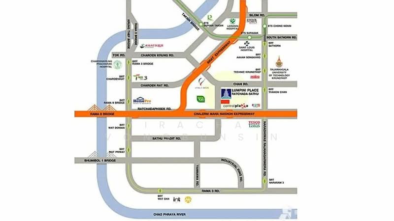 Lumpini Place Ratchada-Sathu : ลุมพินี เพลส รัชดา-สาธุ, กรุงเทพ, 501 3 ซอยสาธุประดิษฐ 27, ช่องนนทรี, ยานนาวา, กรุงเทพ, 28 ตร.ม., คอนโด ให้เช่า, โดย Virachai Vongbunsin, 500437734 - DDproperty.com