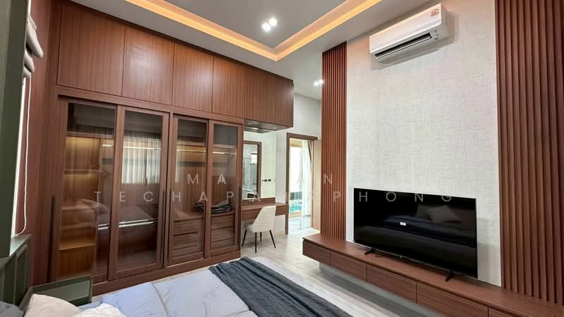 Baan Mae Bibury (Phase 2), Chon Buri (Pattaya), Thung Klom - Tan Man 18 Rd, Nong Pru, Bang Lamung (Pattaya), Chon Buri (Pattaya), 4 Bedrooms, 429 sqm, Villa For Rent, by Mantana Techapahaphong, 500437832 - DDproperty.com
