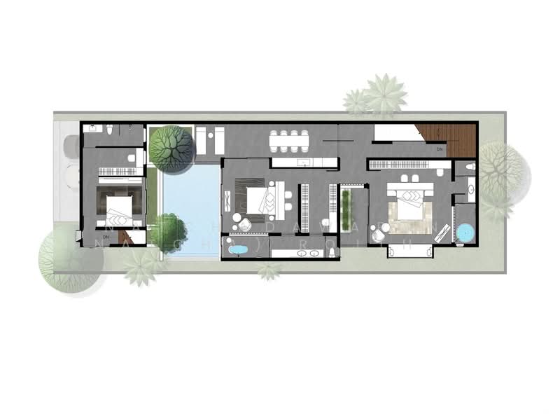 Just 5 minutes from Kamala Beach. Modern 2-story villa offers 4 bedrooms, 5 bathrooms, and a private, Phuket, Kammala, Kathu, Phuket, 4 Bedrooms, 548 sqm, Single Detached House For Sale, by Natchadawaryn (Natcha) Rojthanakrit, 500437982 - DDproperty.com