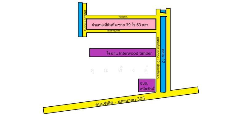 ขายที่ดิน 39 ไร่ 63 ตร.ว. คลอง 12 หนองเสือ ปทุมธานี พื้นที่สีชมพู ติดถนน 4 ด้าน เหมาะลงทุน, Pathum Thani, Nong Sam Wang, Nong Sua, Pathum Thani, , 62,652 sqm, Land For Sale, by คุณพั้งค์, 500438043 - DDproperty.com