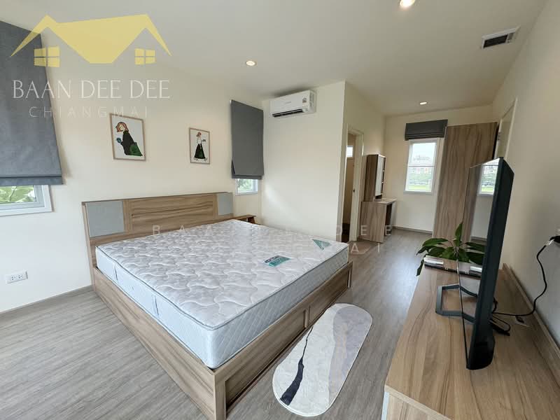 A house for rent near Payap University, Chiang Mai Rental Price: 55,000 THB / month No.6H227, Chiang Mai, Nong Pa Krang, Muang Chiang Mai, Chiang Mai, 4 Bedrooms, 150 sqm, Single Detached House For Rent, by Baandeedee Chiangmai, 500438347 - DDproperty.com