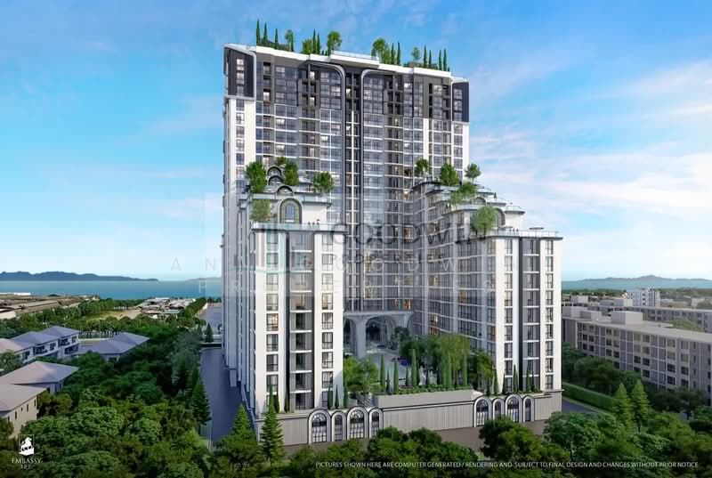 Embassy Life : เอ็มบาสซี ไลฟ์, ชลบุรี, หนองปรือ, บางละมุง, ชลบุรี, 36 ตร.ม., คอนโด ขาย, โดย Ann Goodwin Properties, 500438375 - DDproperty.com