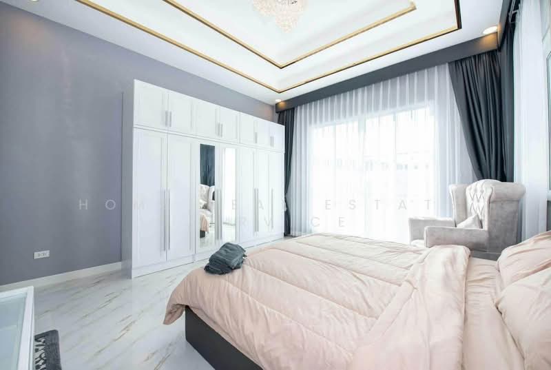 พูลวิลล่า 93 ตร.วา. โป่งอ่างมาบประชัน, Chon Buri (Pattaya), Bang Lamung, Bang Lamung (Pattaya), Chon Buri (Pattaya), 3 Bedrooms, 180 sqm, Villa For Sale, by HOME Real Estate Service, 500438536 - DDproperty.com