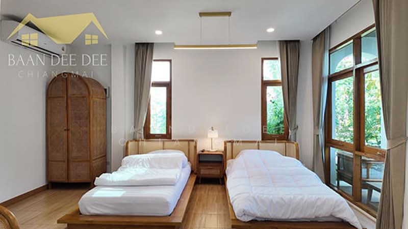 บ้านสวยให้เช่า – ใกล้กาดฝรั่ง เพียง 10 นาที ค่าเช่า 85,000 บาท / เดือน รหัสทรัพย์ : No.14H861, เชียงใหม่, หนองแก๋ว, หางดง, เชียงใหม่, 200 ตร.ม., บ้านเดี่ยว ให้เช่า, โดย Baandeedee Chiangmai, 500438544 - DDproperty.com