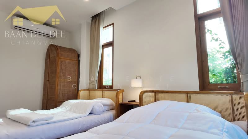 A house for rent near Kad Farang, Chiang Mai Rental Price: 85,000 THB / month Property ID: No.14H861, Chiang Mai, Nong Kaeo, Hang Dong, Chiang Mai, 4 Bedrooms, 200 sqm, Single Detached House For Rent, by Baandeedee Chiangmai, 500438544 - DDproperty.com