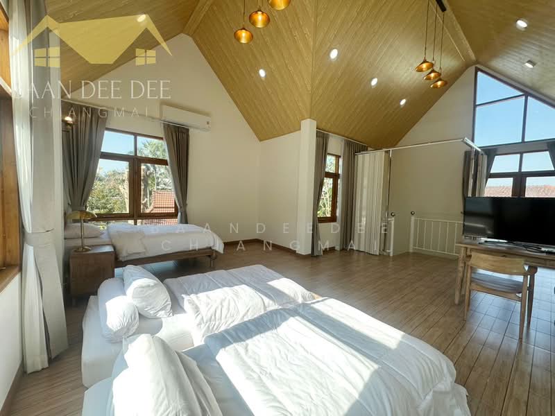 A house for rent near Kad Farang, Chiang Mai Rental Price: 85,000 THB / month Property ID: No.14H861, Chiang Mai, Nong Kaeo, Hang Dong, Chiang Mai, 4 Bedrooms, 200 sqm, Single Detached House For Rent, by Baandeedee Chiangmai, 500438544 - DDproperty.com