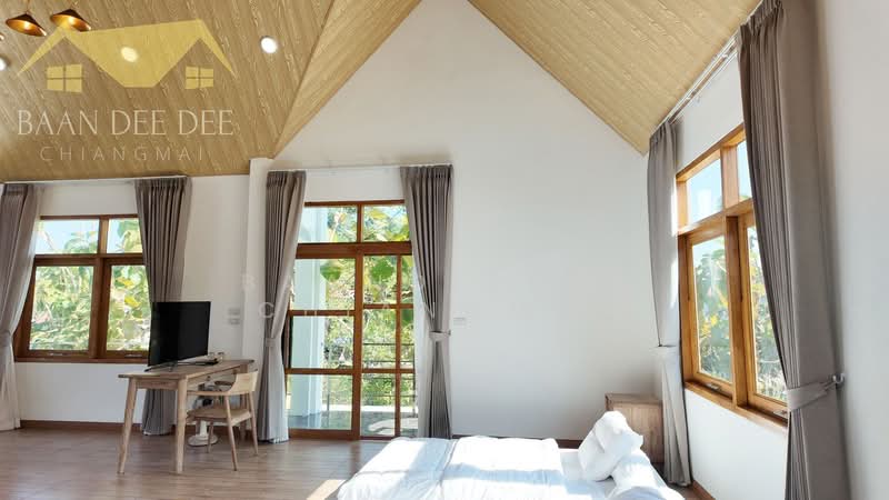 A house for rent near Kad Farang, Chiang Mai Rental Price: 85,000 THB / month Property ID: No.14H861, Chiang Mai, Nong Kaeo, Hang Dong, Chiang Mai, 4 Bedrooms, 200 sqm, Single Detached House For Rent, by Baandeedee Chiangmai, 500438544 - DDproperty.com