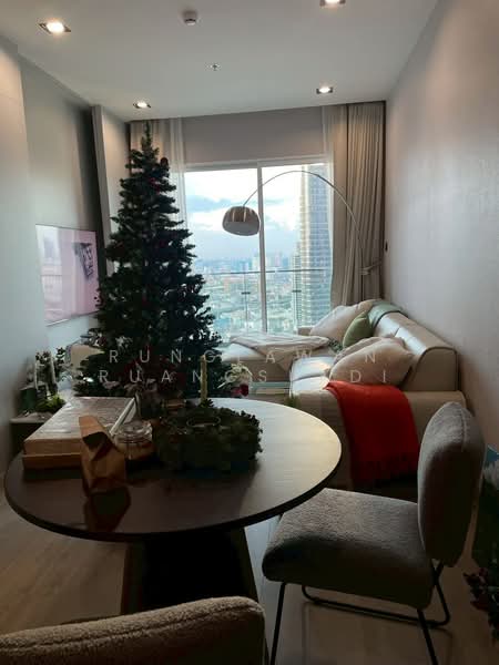 Supalai Premier Si Phraya-Samyan, Bangkok, Si Phraya Road, Si Phraya, Bang Rak, Bangkok, 1 Bedroom, 55 sqm, Condo For Sale, by Runglawan Ruangsukdi, 500438749 - Living Room - DDproperty.com