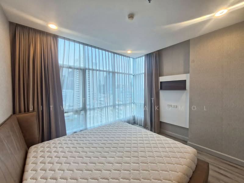 Centric Sathorn-St Louis, Bangkok, Sathorn Nua Road, Yan Nawa, Sathon, Bangkok, 2 Bedrooms, 59 sqm, Condo For Rent, by Tanapat Jitwatcharakomol, 500438822 - DDproperty.com