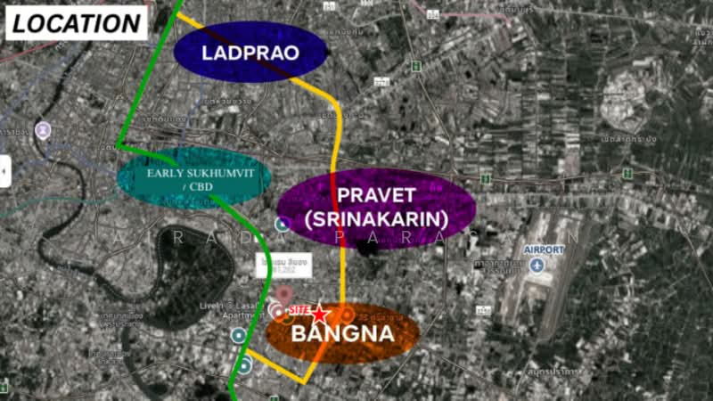 ลาซาล 83, Bangkok, Bang Na Tai, Bang Na, Bangkok, , 12,452 sqm, Land For Sale, by Airada Parasarn, 500439123 - DDproperty.com