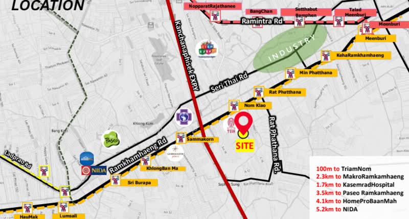รามคำแหง 142, Bangkok, Rat Phatthana, Saphan Sung, Bangkok, , 16,664 sqm, Land For Sale, by Airada Parasarn, 500439131 - DDproperty.com