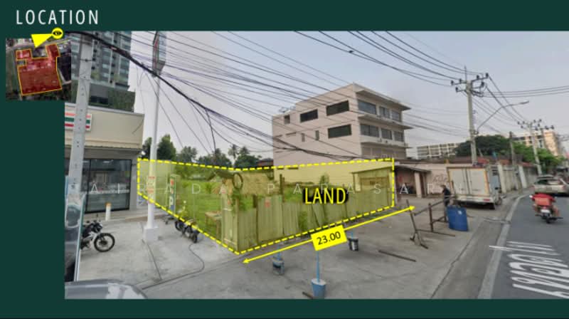 บางหว้า เทอดไท, Bangkok, Bang Wa, Phasi Charoen, Bangkok, , 6,980 sqm, Land For Sale, by Airada Parasarn, 500439178 - DDproperty.com