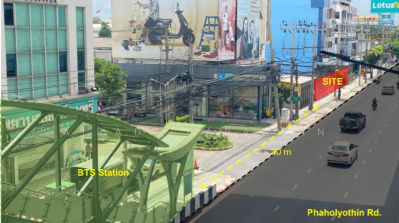 พหลโยธิน 59, Bangkok, Don Mueang, Bangkok, , 1,952 sqm, Land For Rent, by Airada Parasarn, 500439209 - DDproperty.com