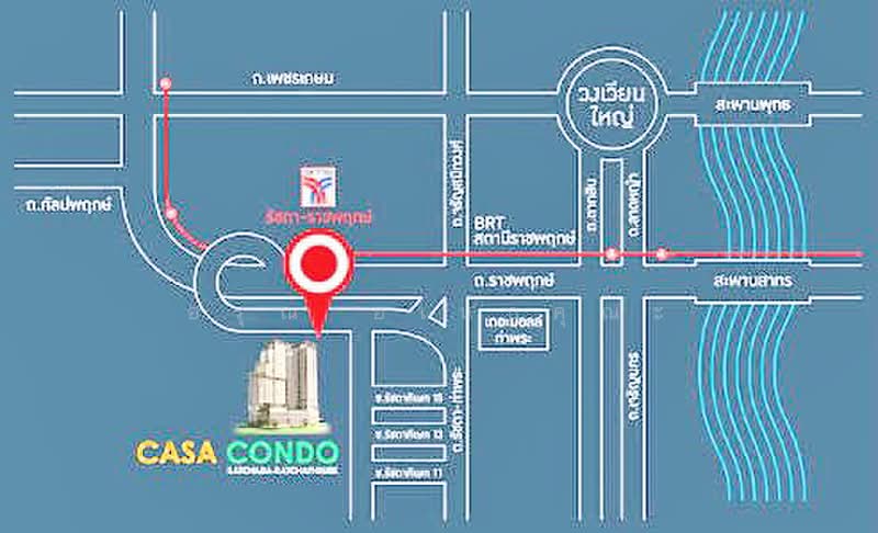Casa Condo Ratchada-Thapra, Bangkok, 15 Ratchadaphisek, Dao Khanong, Thon Buri, Bangkok, 1 Bedroom, 27 sqm, Condo For Rent, by อรุณ อเนกคุณะ, 500439246 - DDproperty.com