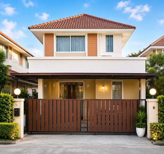 ให้เช่าบ้านแฝด ม.เดอะบาโคนี บางแสน ชลบุรี, Chon Buri (Pattaya), Huai Kapi, Muang Chon Buri, Chon Buri (Pattaya), 4 Bedrooms, 150 sqm, Semi-Detached House (Twin House) For Rent, by Dusit Saengfa, 500439417 - DDproperty.com