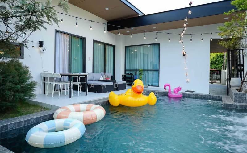 Luxury Pool Villa for Rent near Meechok Plaza, Chiang Mai Rental Price: 75,000 THB / month No.5P009, Chiang Mai, San Sai Noi, San Sai, Chiang Mai, 4 Bedrooms, 150 sqm, Single Detached House For Rent, by Baandeedee Chiangmai, 500439722 - DDproperty.com