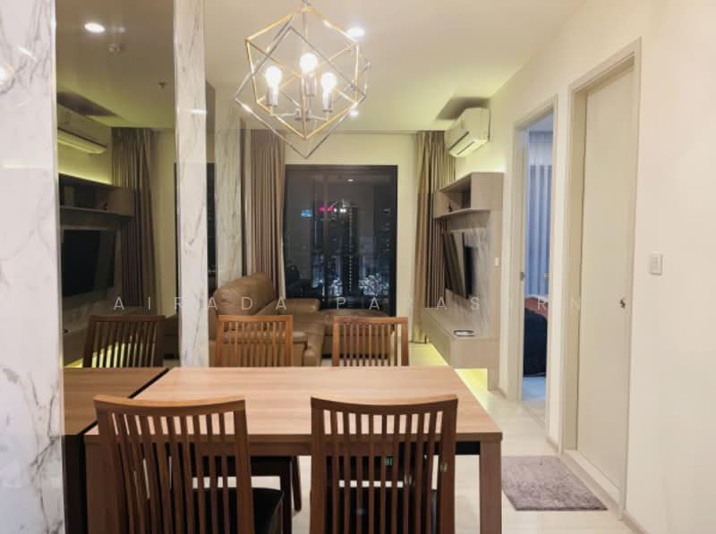 Life Asoke, Bangkok, Asoke-Dindang Road, Bang Kapi, Huai Khwang, Bangkok, 2 Bedrooms, 55 sqm, Condo For Rent, by Airada Parasarn, 500439790 - DDproperty.com