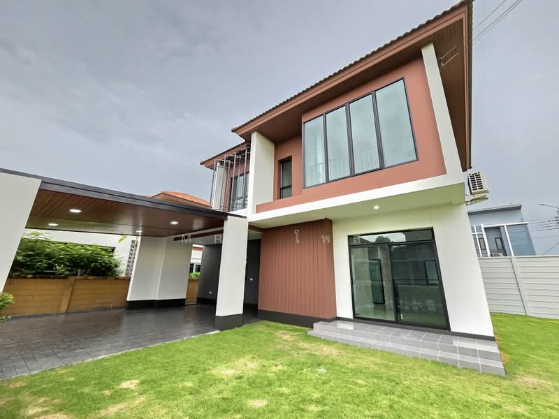 The Ricco Residence Wongwaen-Hathairat : เดอะริคโค้ เรสซิเดนซ์ วงแหวนฯ-หทัยราษฎร์, กรุงเทพ, ถนนไทยรามัญ, สามวาตะวันตก, คลองสามวา, กรุงเทพ, 218 ตร.ม., บ้านเดี่ยว ขาย, โดย Mr. โพส, 500439842 - DDproperty.com